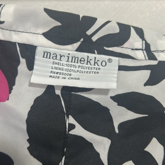 Marimekko Rain Poncho Womens One Size Polka Dot Reversible Hooded Cape Raincoat - Picture 3 of 7